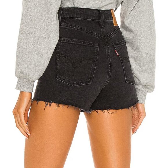 Levi's Premium Ribcage Shorts (Sz: 29) - Picture 3 of 7